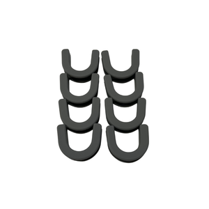 TRAPSKI Non-Skid Rubber Slot Inserts for Ski & Snowboard Racks – Gray 4-12 Packs - TRAPSKI