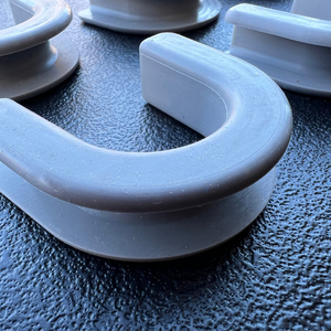 TRAPSKI Non-Skid Rubber Slot Inserts for Ski & Snowboard Racks – Gray 4-12 Packs - TRAPSKI