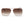 Smaller Bella Coffee - Tangle Free Aviator Sunglasses