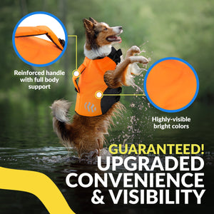 Water Dog Safety - Dog Life Jacket (5 colors) - TRAPSKI