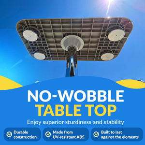 Boat Table Tops for Pontoons, Cabin Cruisers & Boats | Waterproof Replacement Table Top (6 colors):