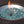 Bahama Blue Reflective Fire Glass