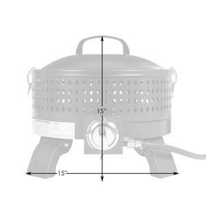 Sporty Campfire Portable Gas Fire Pit