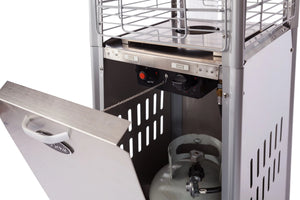 Stainless Steel Pyramid Flame Heater