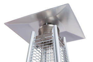 Stainless Steel Pyramid Flame Heater
