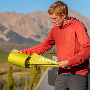 Klymit Static V Summit Sleeping Pads XL - Chartreuse