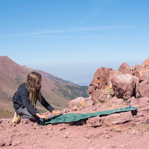 Static V Short Sleeping Pad - Green