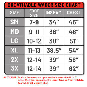 DEEP EDDY Breathable Chest Wader