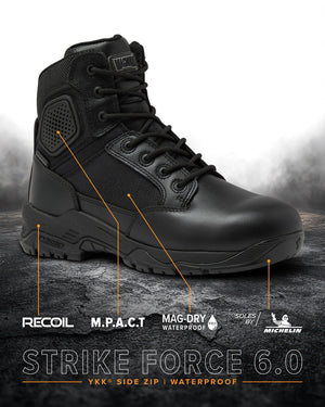 STRIKE FORCE 6" Boot SZ WP