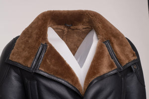 Real Shearling Trench Coat Inspired by Ryan Gosling’s Blade Runner 2049