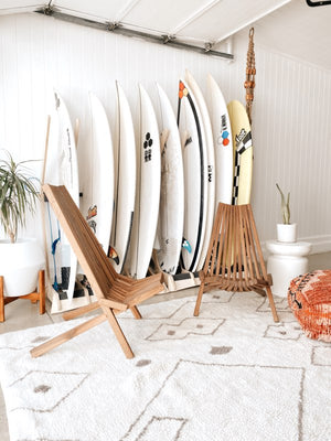 THE LINEUP Freestanding Surfboard Rack
