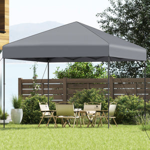 10 X 10 Feet Pop up Canopy Tent with Portable Carrying Bag and 8 Stakes