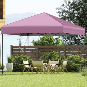 10 X 10 Feet Pop up Canopy Tent with Portable Carrying Bag and 8 Stakes