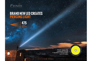Fenix TK20R V2.0 Rechargeable Flashlight | 3000 lumens - TRAPSKI