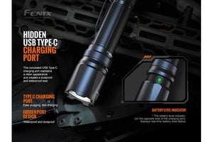Fenix TK20R V2.0 Rechargeable Flashlight | 3000 lumens - TRAPSKI