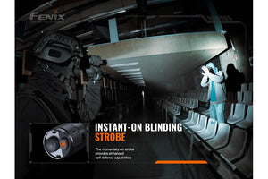 Fenix TK20R V2.0 Rechargeable Flashlight | 3000 lumens - TRAPSKI