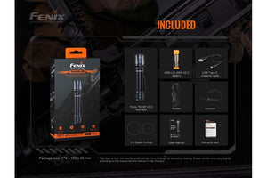 Fenix TK20R V2.0 Rechargeable Flashlight | 3000 lumens - TRAPSKI