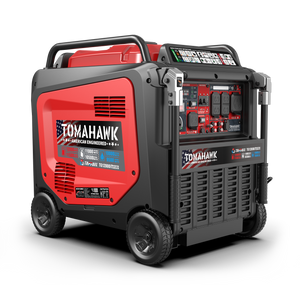 12,000 Watt Tri-Fuel Inverter Generator Electric Start 120V 240V Super Quiet LPG Natural Gas Portable Residential Home Use