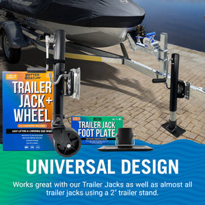 Trailer Jack Foot Plate