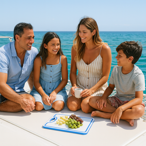 Made in the USA | Premium Cutting Board | Textured 1/2 inch HDPE UV Protected | Non-Skid or Mark Rubber Feet | Great for Boats & any Counter-top