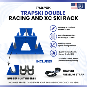 TRAPSKI DOUBLE Wide Stance Snowboard Rack - TRAPSKI