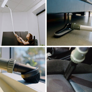 18V Battery Powered Backpack Vacuum 6L for Janitorial Cleaning – Lightweight Cordless Commercial Vacuum with Quiet Operation