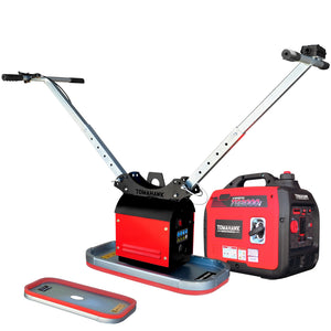 Tomahawk 440 lb Electric Paver Slab Vacuum Lifter 1200W for Hardscaping, Concrete, and Stone Placement - TRAPSKI