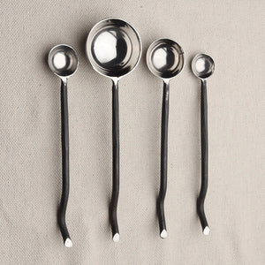 Twig Black Measuring Spoons Set