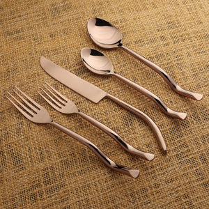 Twig PVD 5 Pc. Flatware Set