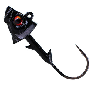 Reaction Tackle 97% Pure Tungsten Swimbait Jig with Realistic Fish Head- 5-PACK - New