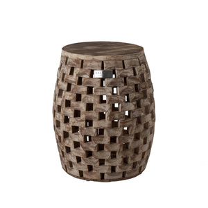 Maya Oval Garden Stool