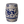 Double-Medallion Dragon-Embellished Ceramic Indoor/Outdoor Garden Stool/Table in Blue & White