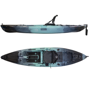 Hoodoo Tempest 120P Pedal Drive Kayak - TRAPSKI