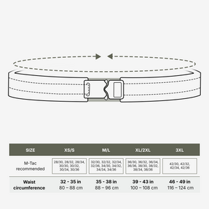 M-Tac Range Belt Cobra Buckle Gen.IV
