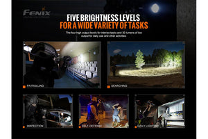 Fenix TK20R V2.0 Rechargeable Flashlight | 3000 lumens - TRAPSKI