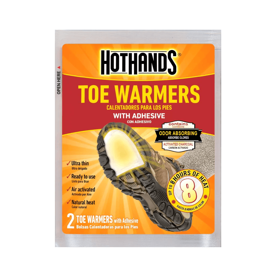 HotHands Toe Warmers - Long Lasting Safe Natural Odorless Air Activated Warmers - Up to 8 Hours of Heat - 40 Pair