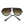 Ivy Luxe - Olive Tangle-Free Round Aviator Sunglasses