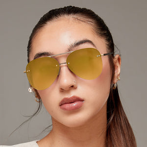 Smaller Megan Mirrored Bronze