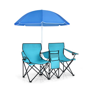 Portable Folding Picnic Double Chair