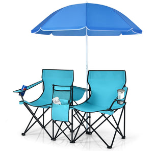 Portable Folding Picnic Double Chair