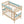 Twin Over Twin Bunk Bed with Ladder and Full-length Guardrails