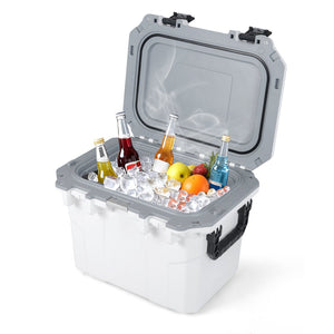 Ultra-Light Injection Molded Cooler 53 QT Hard Ice Chest