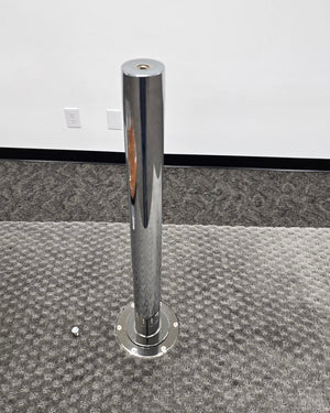 RV Side Tables | RV End Tables - Table Set - 6" Flush Mount Floor Plate / Anti Wobble, Cocktail Design (6 colors)
