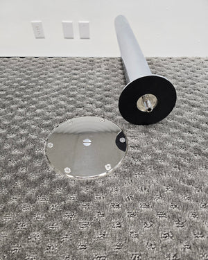 Boat Table Set - 6" Flush Mount Floor Plate / Anti Wobble (6 colors)