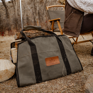 Rectangle Canvas Firewood Log Carriers