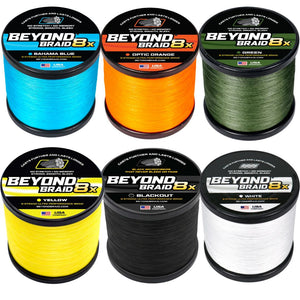 8 Strand Braided Fishing Line Series - Super Sleek & Smooth Braided Fishing Line - High Performance Fishing Line For Saltwater & Freshwater - TRAPSKI