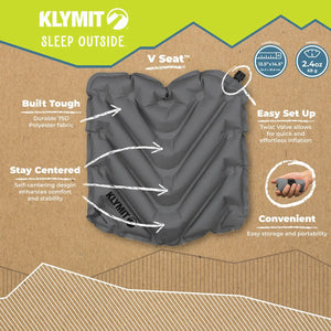 Klymit V-Seat - Dark Slate