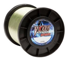 Vicious Ultimate Lo-Vis Green Mono - 25 Lb Test