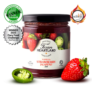 Vanilla Strawberry Jalapeno Jam