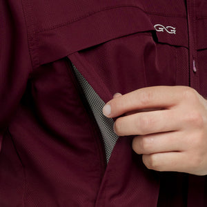 Maroon Explorer Shirt